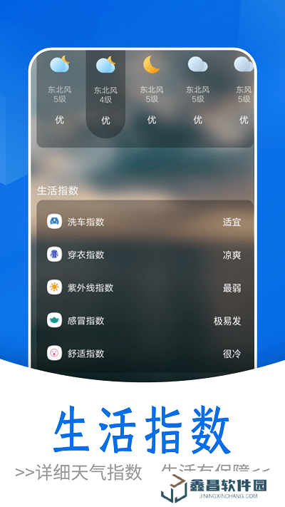 清爽天氣